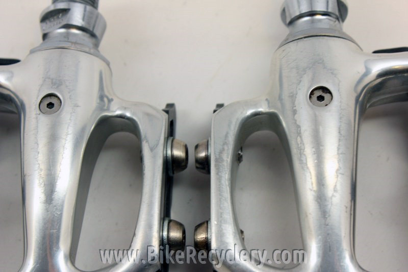 Campagnolo C-Record Pista Pedals: Black Cages, PD-02RE Track, Near
