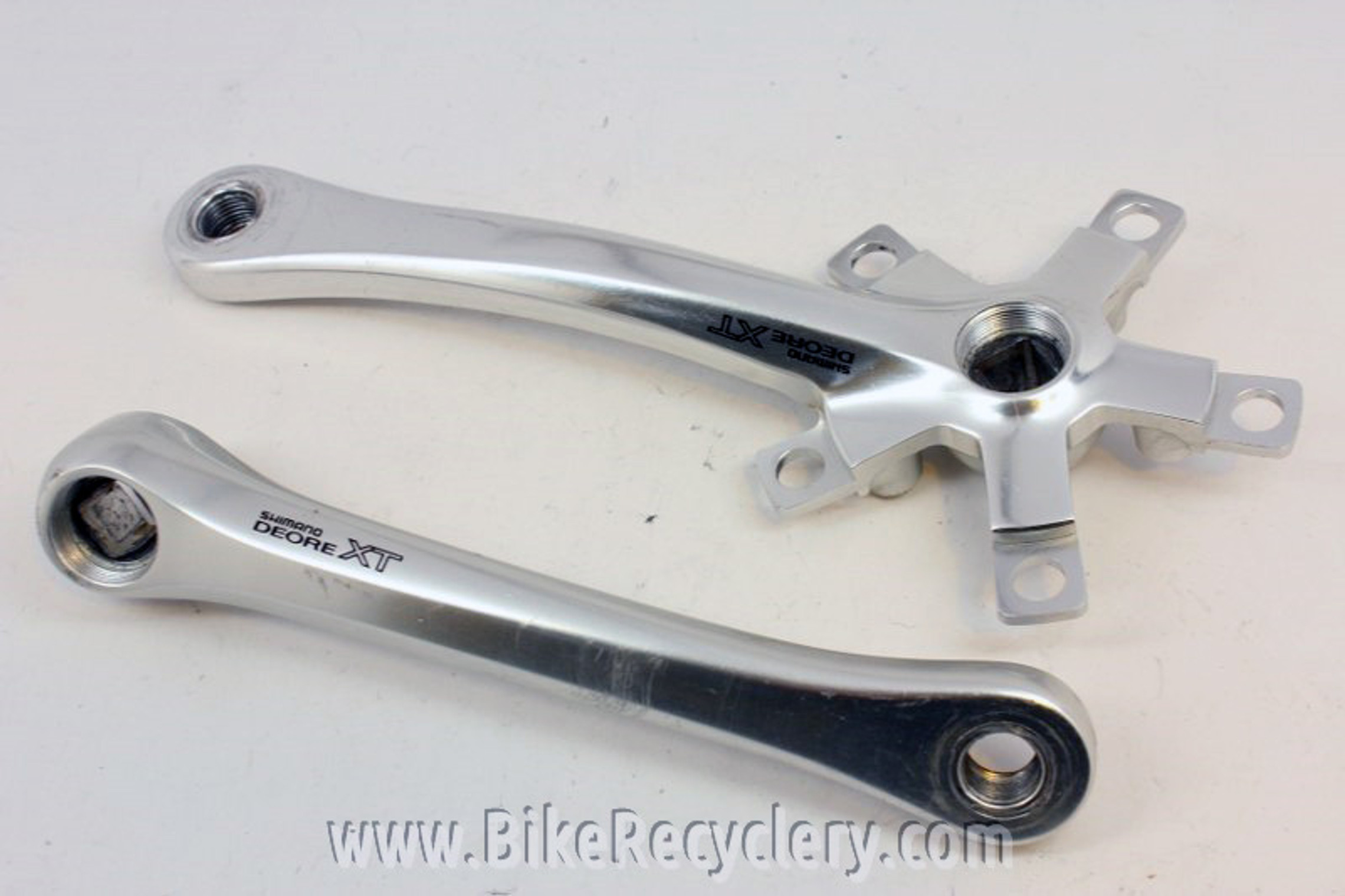 Shimano Deore XT FC-M737 Crank Arms: 175mm, 94/58t - Bike Recyclery