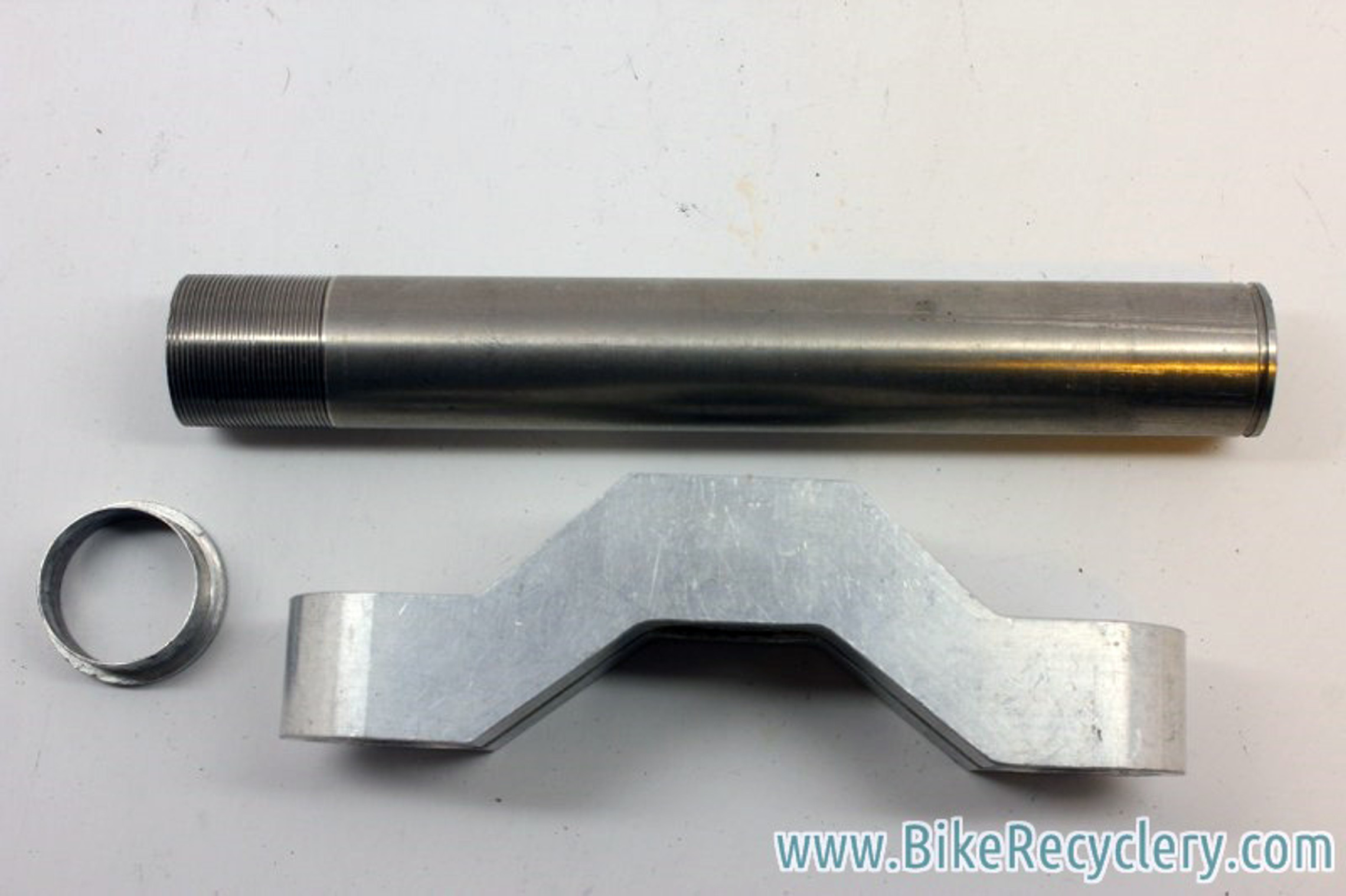 1990's McMahon Titanium Steer Tube & Crown for Retro Manitou