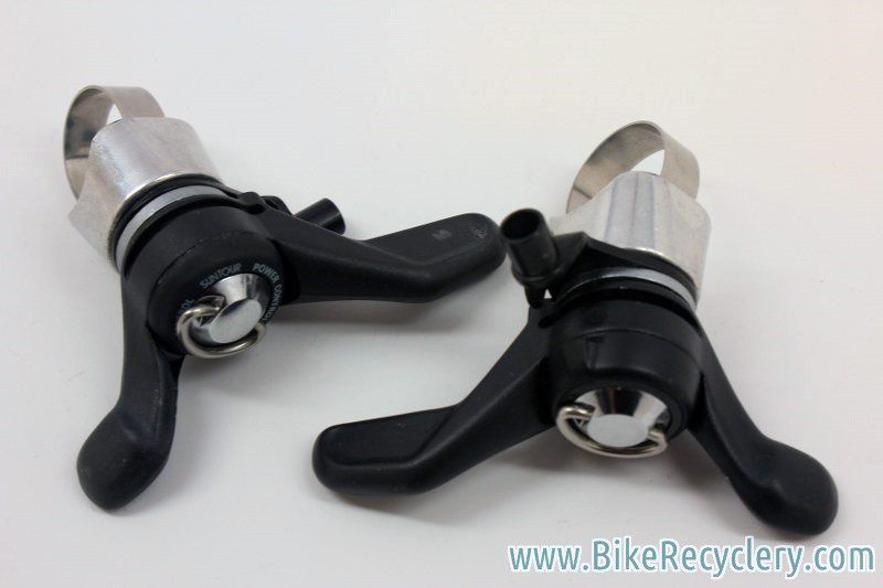 Levier De Vitesses Suntour Accushift Butterfly 7 Vitesses Pour Vélo - Occasion - Bon état