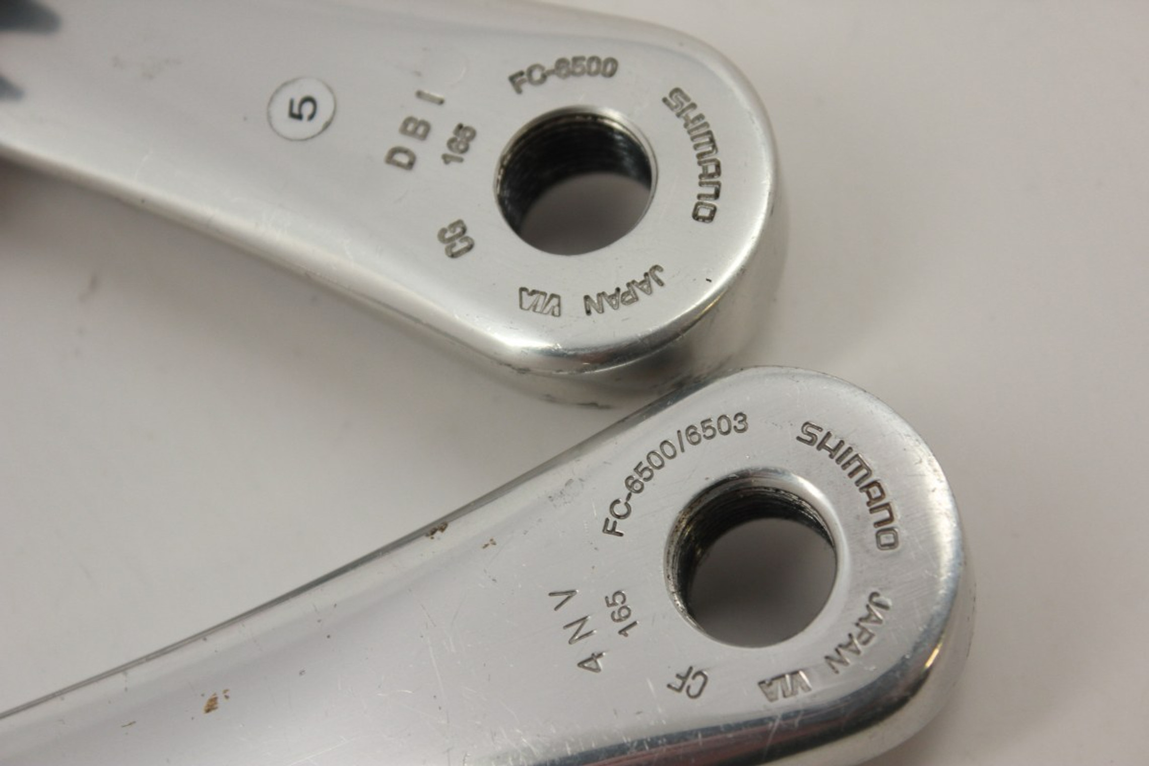 Shimano Ultegra FC-6500 Crankset Double 165mm, Octalink V1