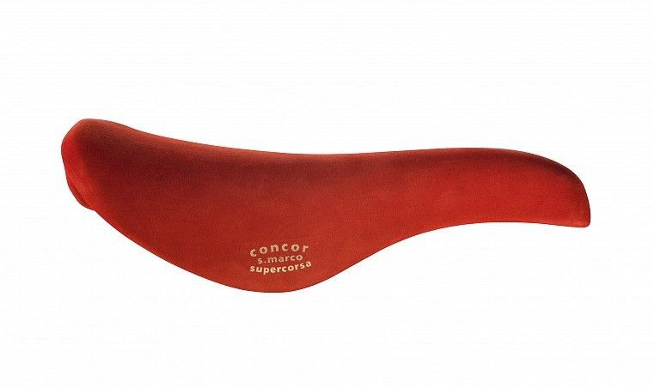 NEW San Marco Concor Supercorsa WCS Saddle: Red Smooth
