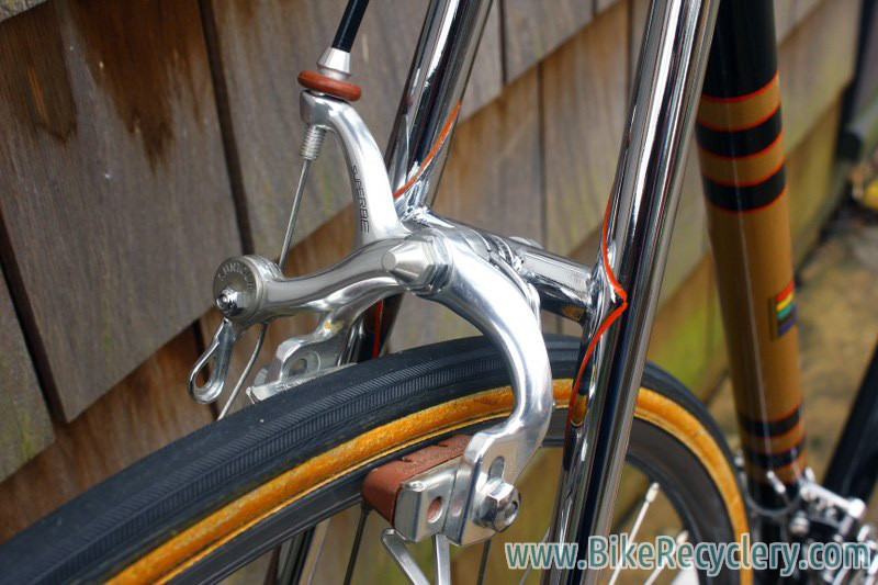 1981 Hetchins Keyhole Spade Custom Road Bike: 55.5cm (c-c), Bob Jackson Built, Top Spec Build, Barely Ridden & Mint, Black w/ Full Chrome Stays/Fork