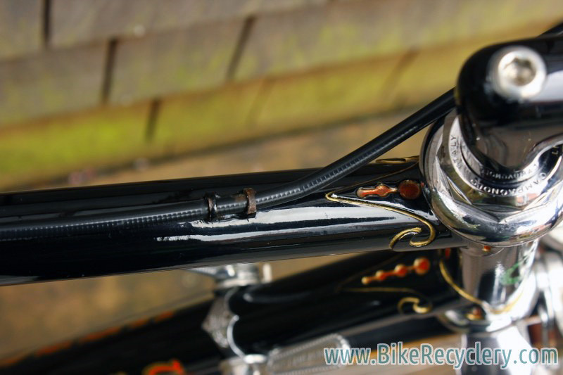 1981 Hetchins Keyhole Spade Custom Road Bike: 55.5cm (c-c), Bob Jackson Built, Top Spec Build, Barely Ridden & Mint, Black w/ Full Chrome Stays/Fork