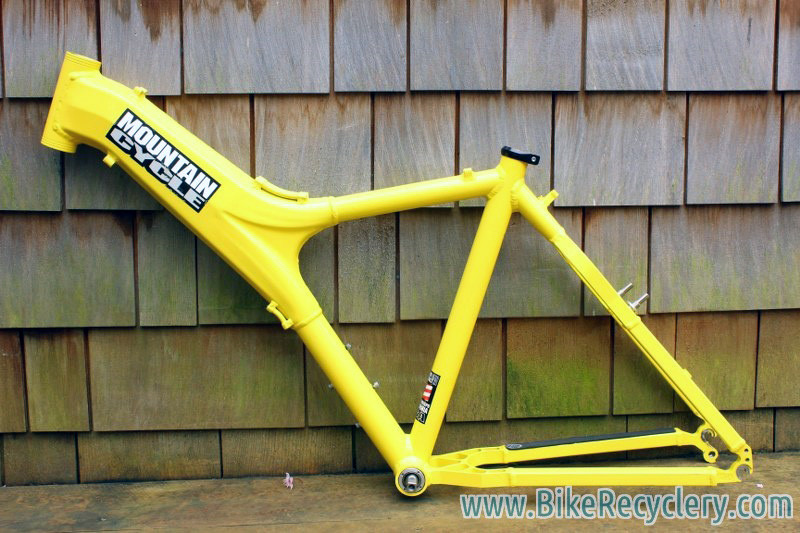 MOUNTAIN CYCLE MOHO STS Handmade MTBフレーム Mountain Cycle MOHO STS Frame: Hardtail, 1990's, Yellow, 18