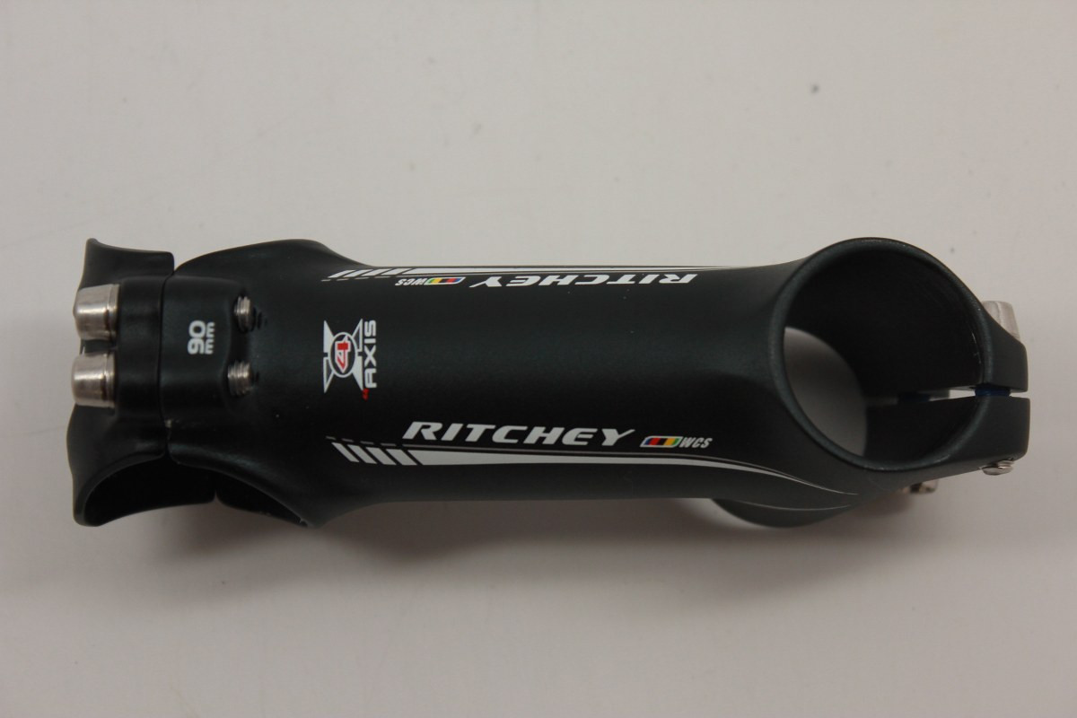 Ritchey WCS 4-Axis Stem: 90mm x 31.8mm, 17/73 Degree Black - Bike 