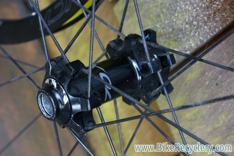 2014 Easton EC70 XCT Trail 29er Wheelset: 24H, 135mm 15QR, Black, UST Tubeless, Near Mint
