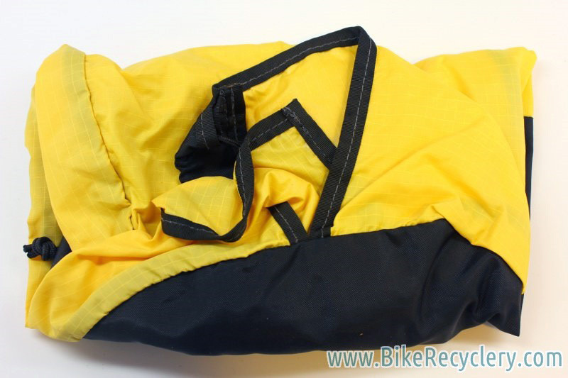 NOS Robert Beckman Panniers: Red/Black, 5-Hook & Strap System, Rain Covers (pair)