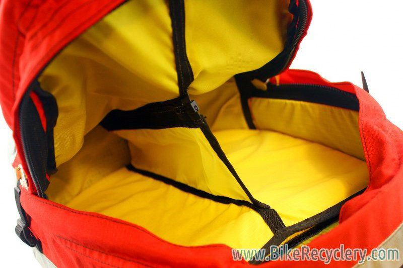 NOS Robert Beckman Panniers: Red/Black, 5-Hook & Strap System, Rain Covers (pair)