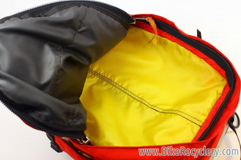 NOS Robert Beckman Panniers: Red/Black, 5-Hook & Strap System, Rain Covers (pair)