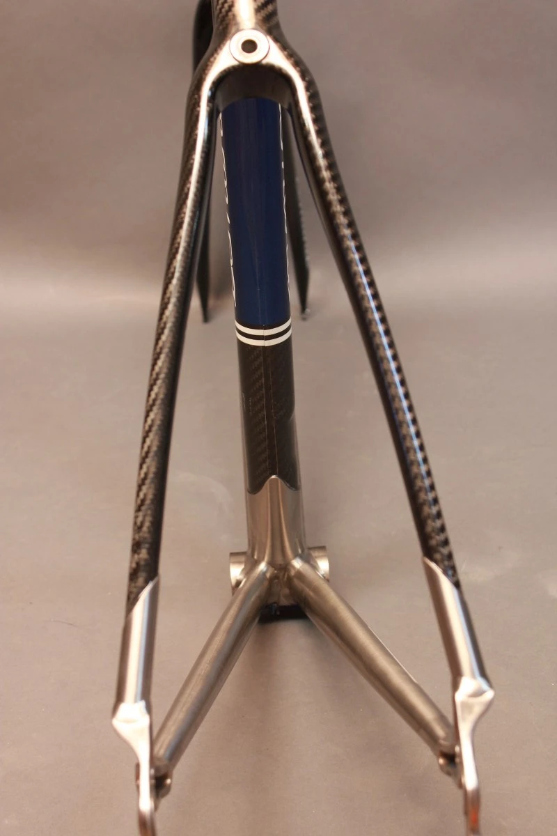 2004 Lemond Tete de Course Frame / Fork: Reynolds Titanium & Carbon OLCV, 51cm (custom size) RARE