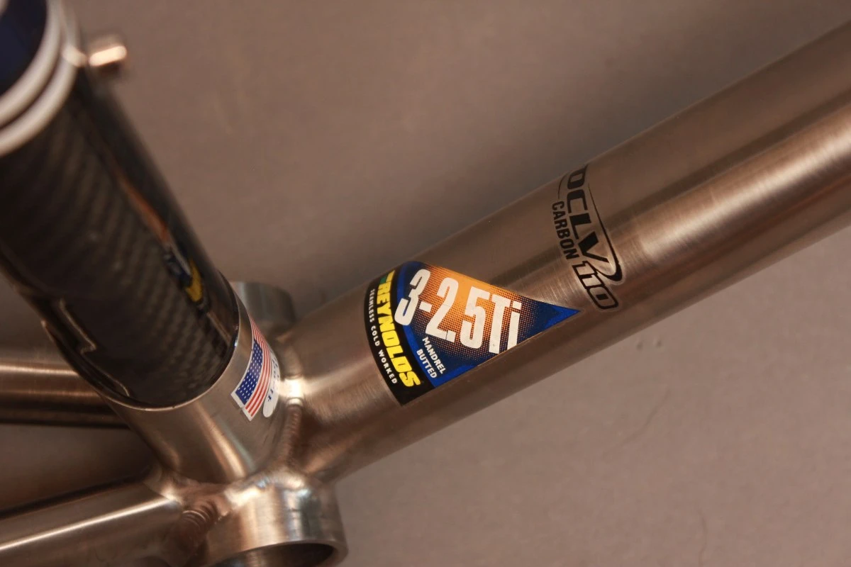 2004 Lemond Tete de Course Frame / Fork: Reynolds Titanium & Carbon OLCV, 51cm (custom size) RARE
