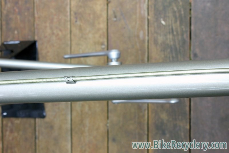 1981(?) Klein Stage Custom Touring Show Bike: Champagne, Huret DuoPar Titanio, Modolo, Avocet, Original Paint 59cm (c-c)