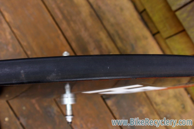 Vintage HED Disc Carbon Rear Wheel: Tubular, 126mm