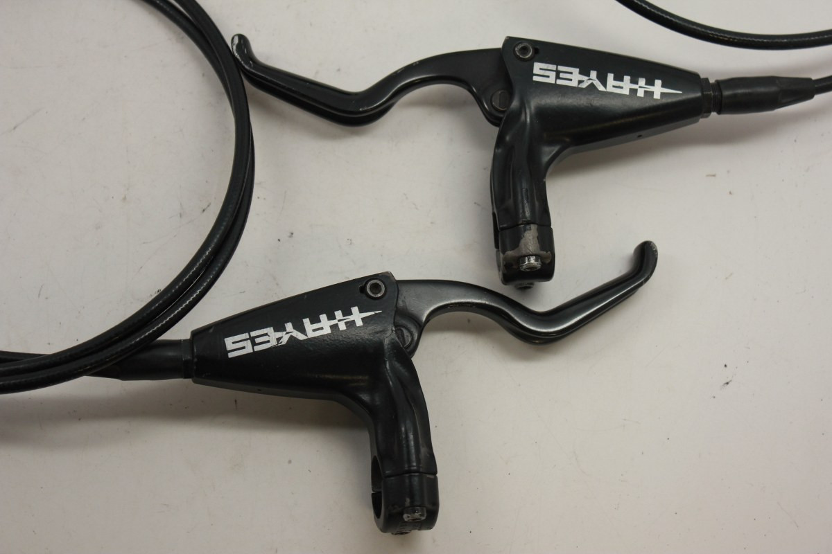 Hayes Mag Disc Brakeset: DangerBoy Levers, 22mm Mount, Klein Trek