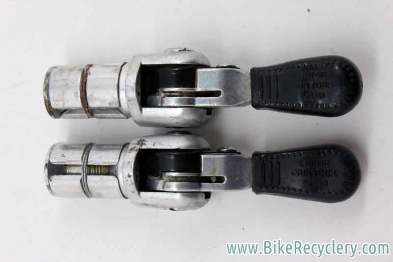 Manettes De Vitesse Guidon SIMPLEX 60s-70s – Bar-End Shifters 2/3 X 5 Vitesses