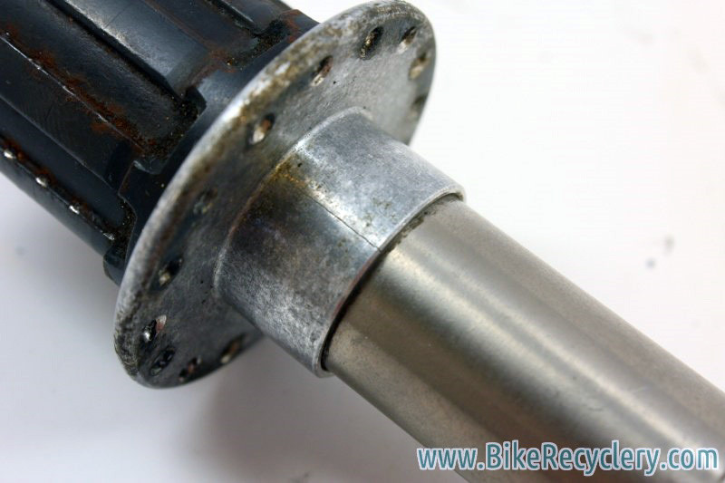 TNT Titanium Hubset: 7 Speed Freehub, FOR PARTS OR ART ONLY
