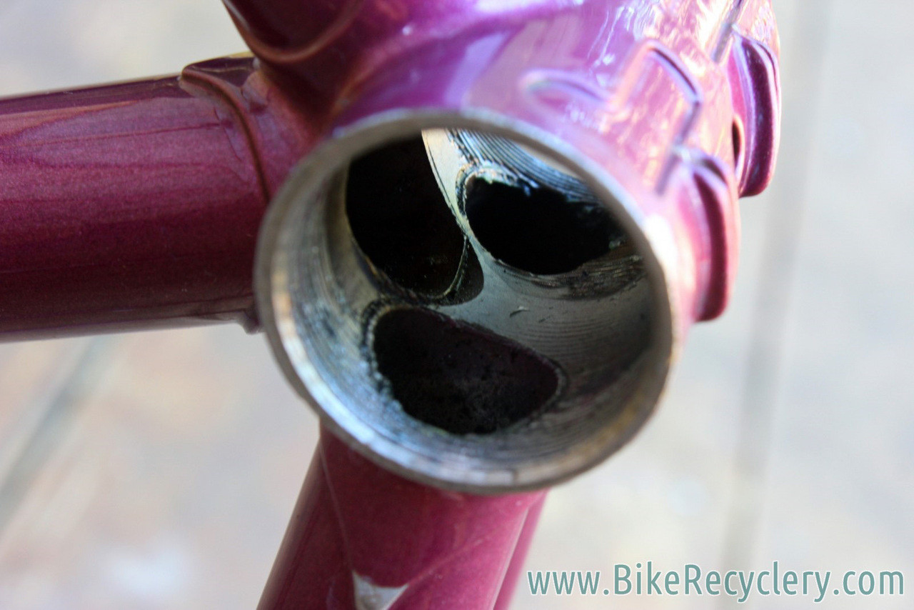Zero rust inside the frame