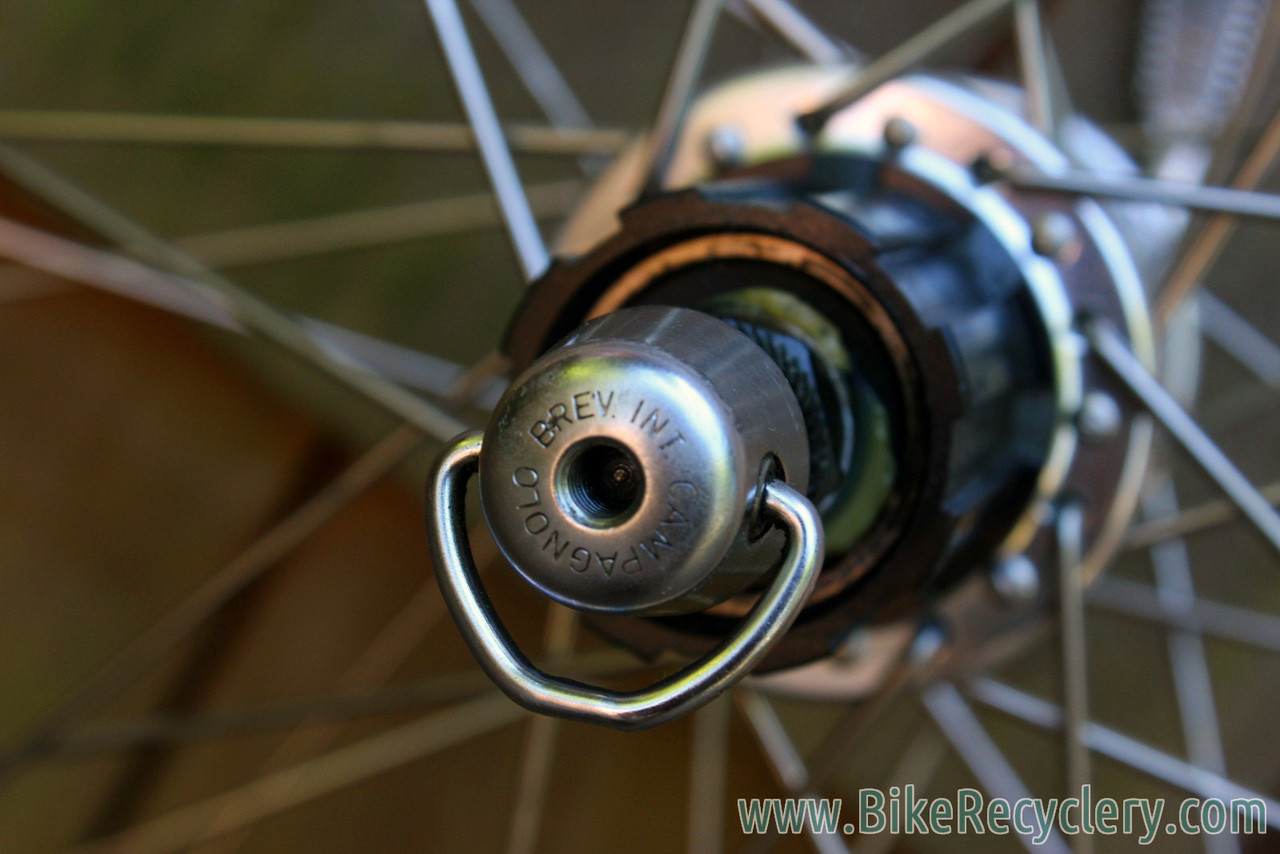 NOS Campagnolo Record 8-speed / Mavic Open Pro Hard Anodized Wheelset: 36H