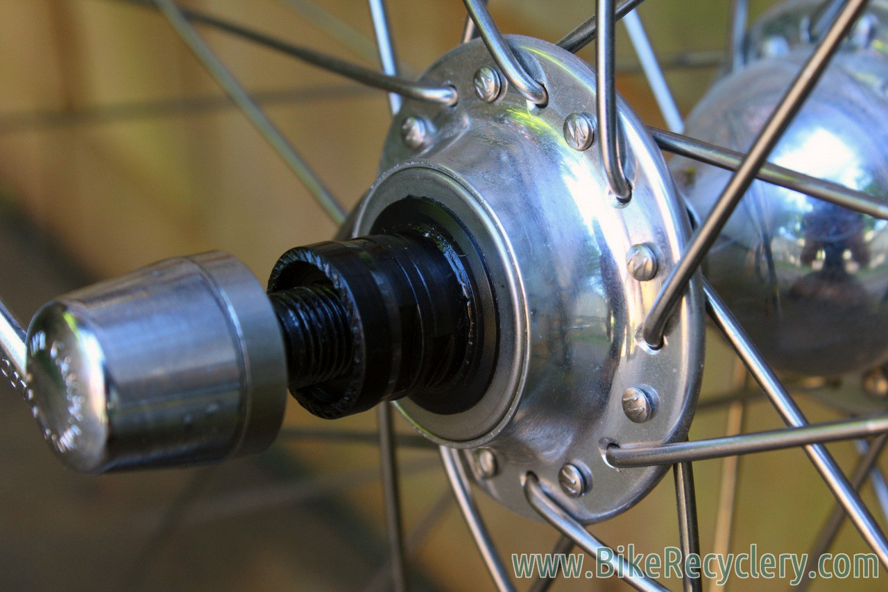 NOS Campagnolo Record 8-speed / Mavic Open Pro Hard Anodized Wheelset: 36H