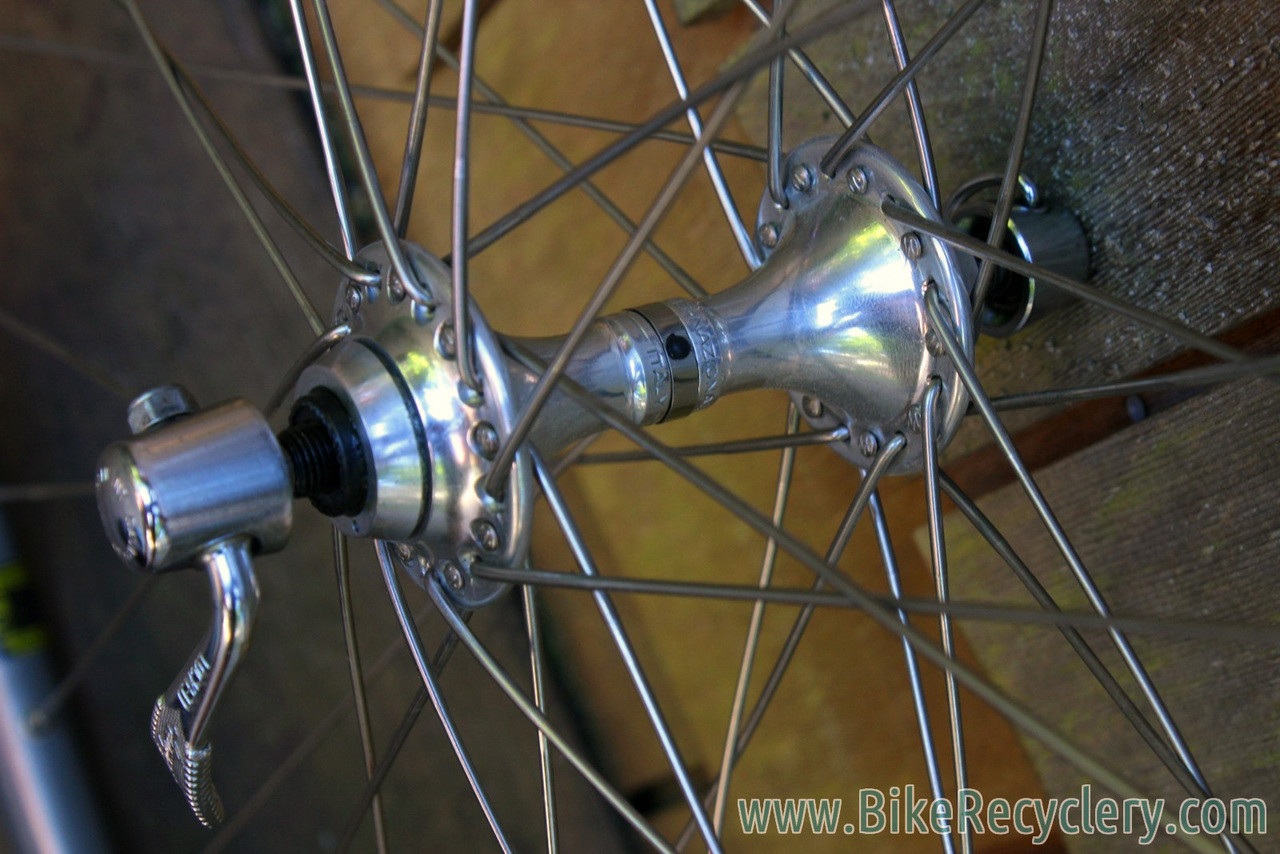 NOS Campagnolo Record 8-speed / Mavic Open Pro Hard Anodized Wheelset: 36H