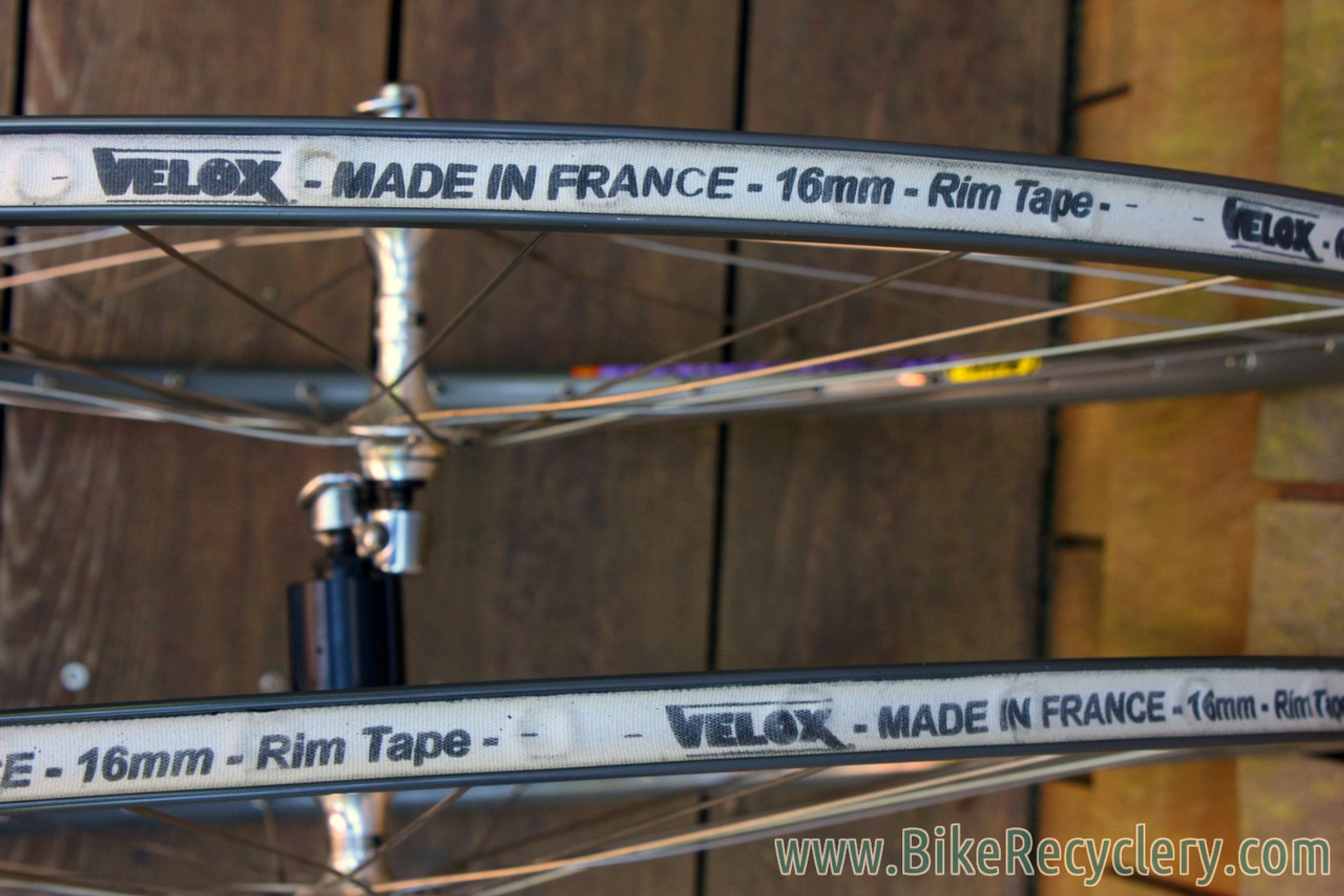 NOS Campagnolo Record 8-speed / Mavic Open Pro Hard Anodized