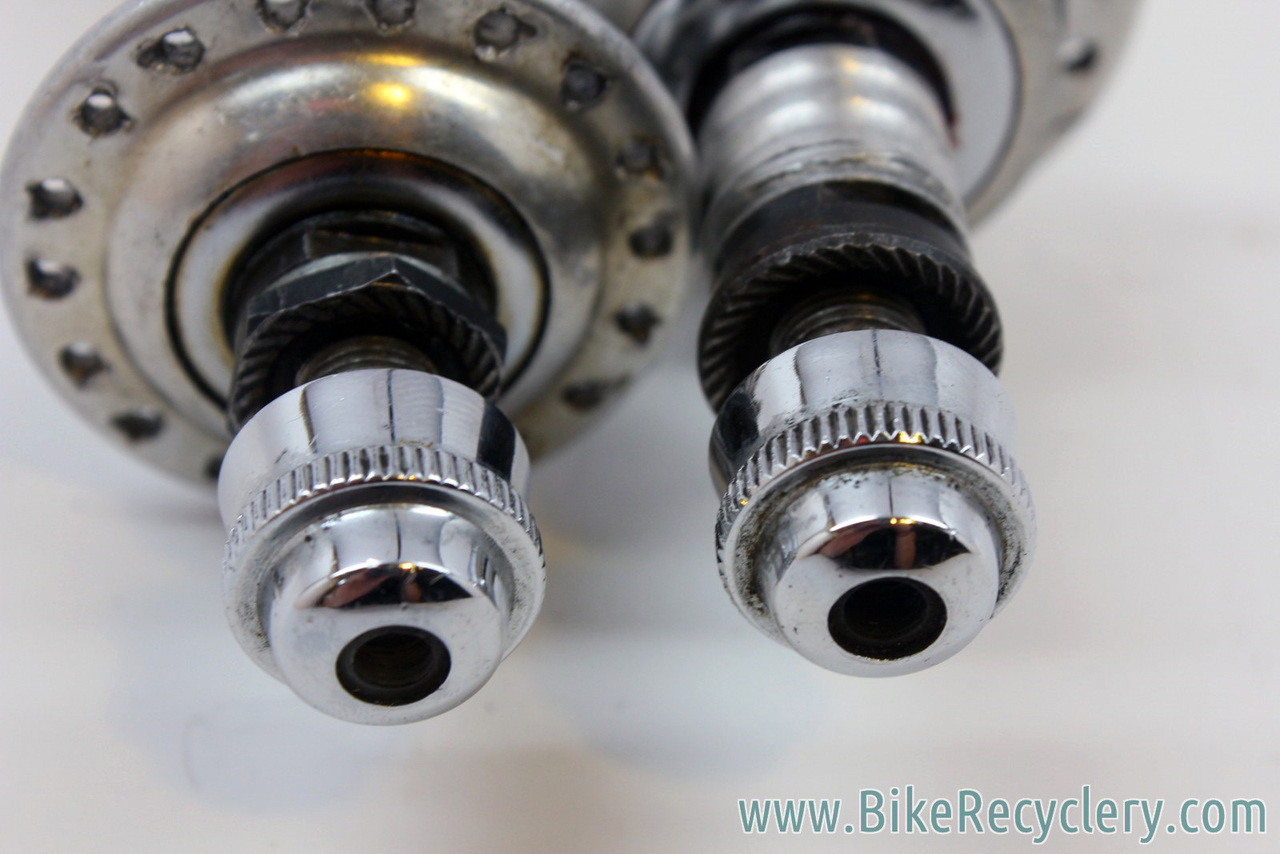 Moyeux Campagnolo Nuovo Record 1034 - Petites Flasques - 36 Trous - 100/130mm