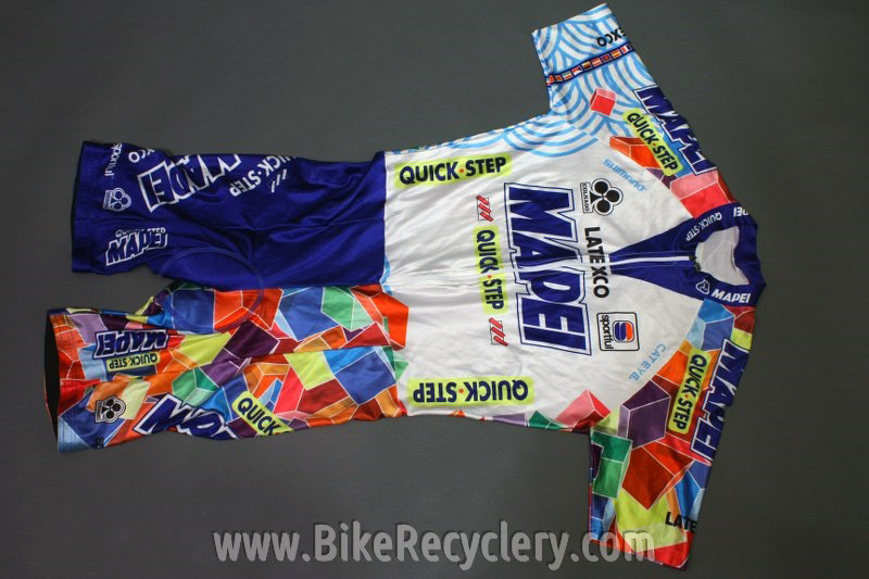 Mapei Latexco Sportful Trikot Shirt Maillot Fahrrad Radfahren (788) Größe L