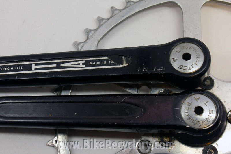 BLACK Specialties TA Pro 5 Vis Cyclotourist Crankset: 175mm, 50T