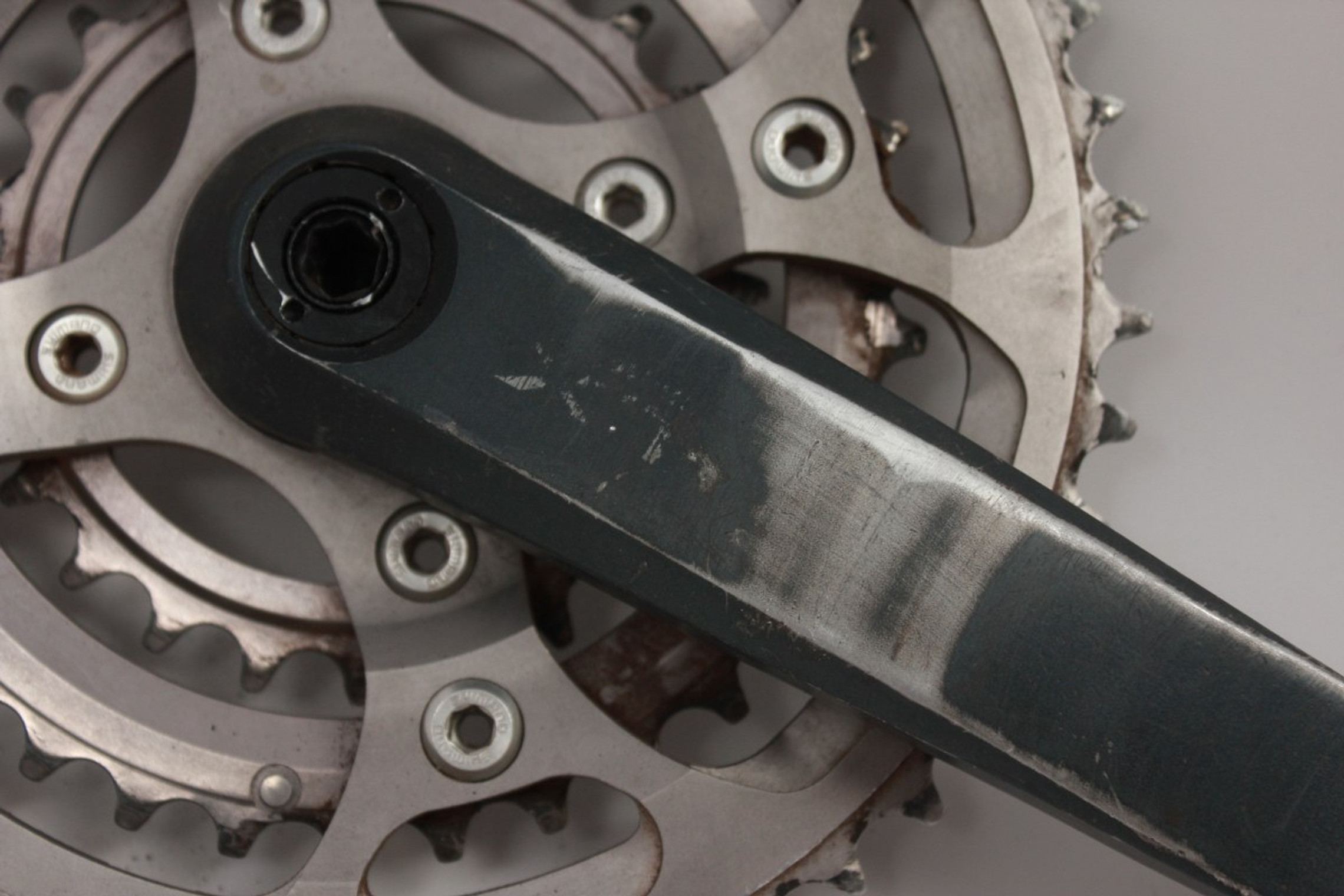 Shimano XTR FC-M950 Crankset: Original Spider and Rings