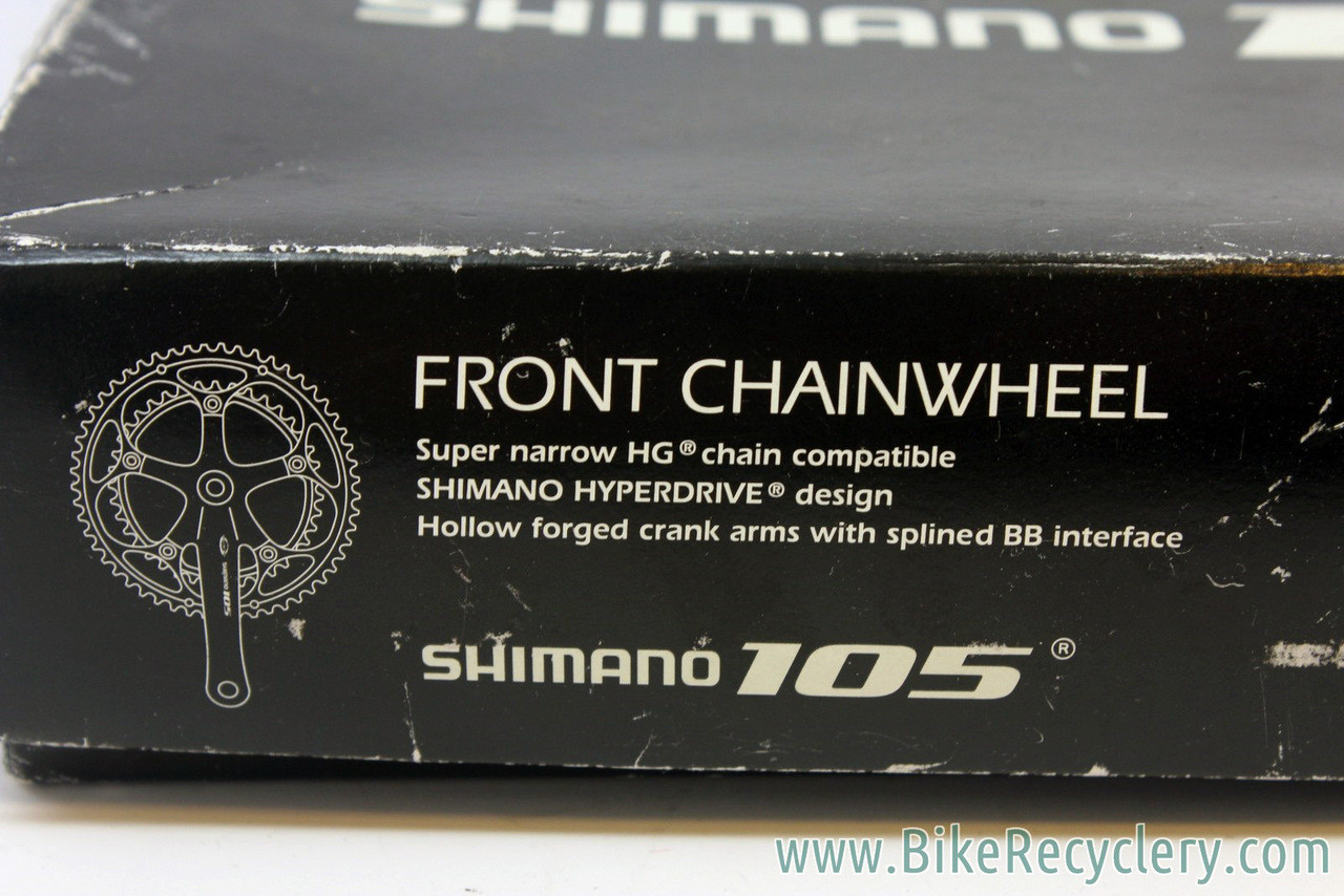 Bras De Manivelle Shimano 105 FC-5502 - Octalink - 172,5 Mm - Noir - Occasion