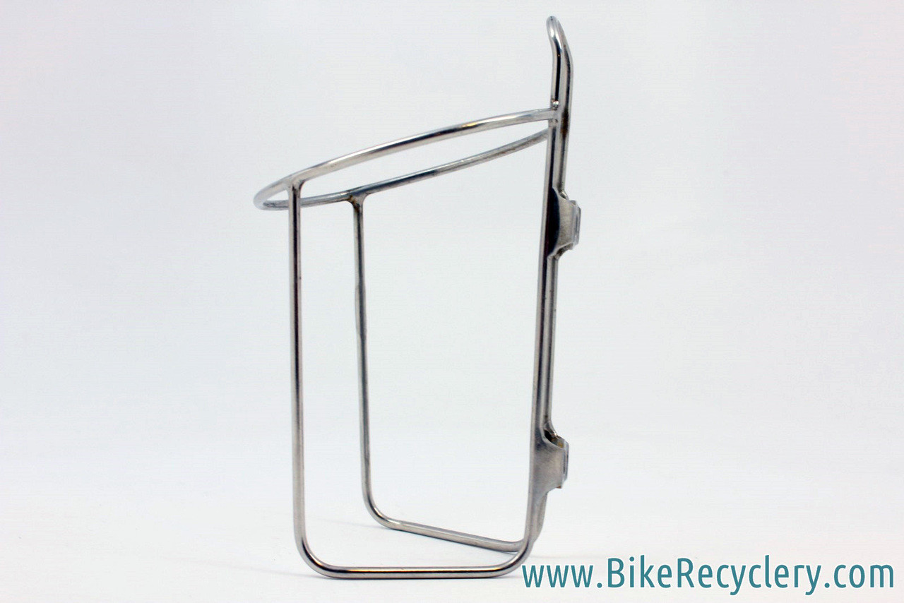 Nitto T Water Bottle Cage: For Touring, Stainless Steel, 54g