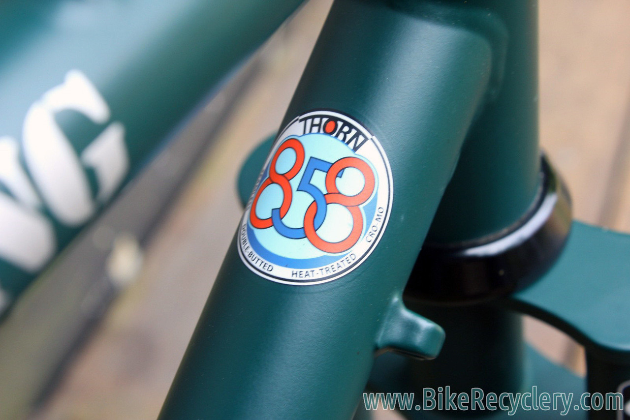 NEW Thorn Sterling Frame & Mt. Tura Rigid Fork: Medium, Lowrider Rack & Parts- High Performance Adventure Mountain Touring Bike from England! For Rohloff