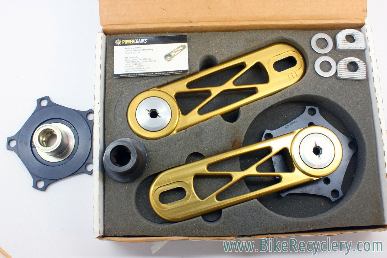 PowerCranks X-Lite Crankset: Adjustable 