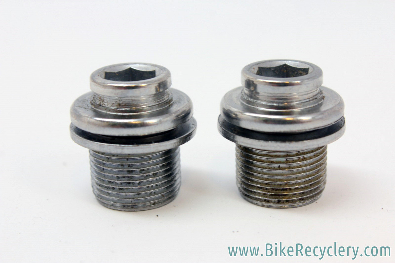 Stainless Steel Crank Bolts For Shimano Octalink Bottom Bracket: Stainless Steel Upgrade, 15mm