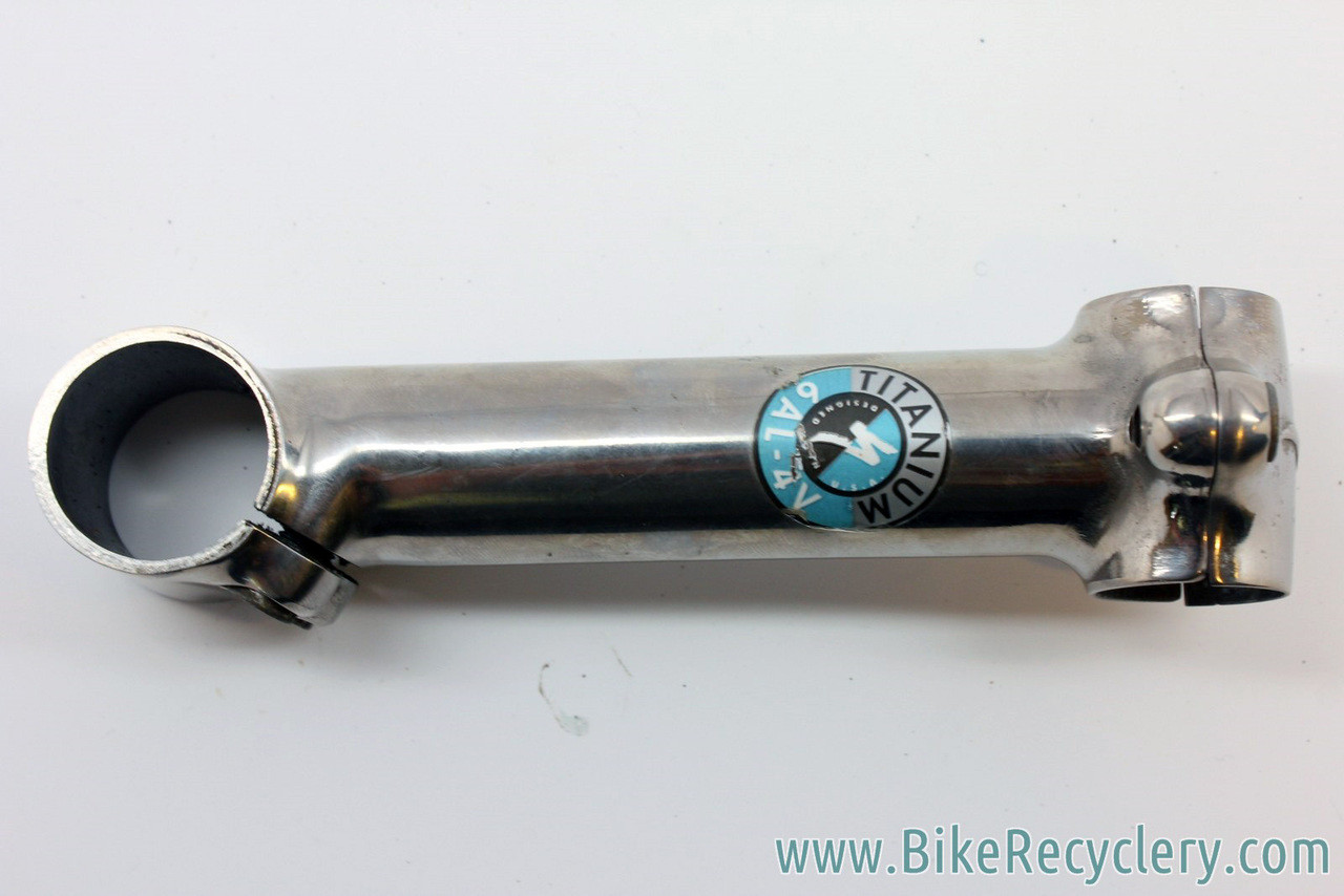 Vintage Specialized Titanium Threadless Stem: 1 1/8