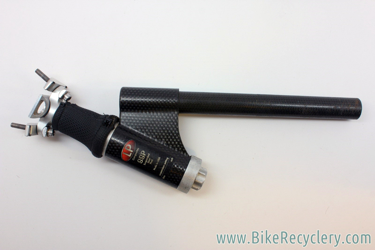 LP Composites SSP Suspension Seatpost: 1990's, Carbon, 25.8mm, Bizarre & RARE!