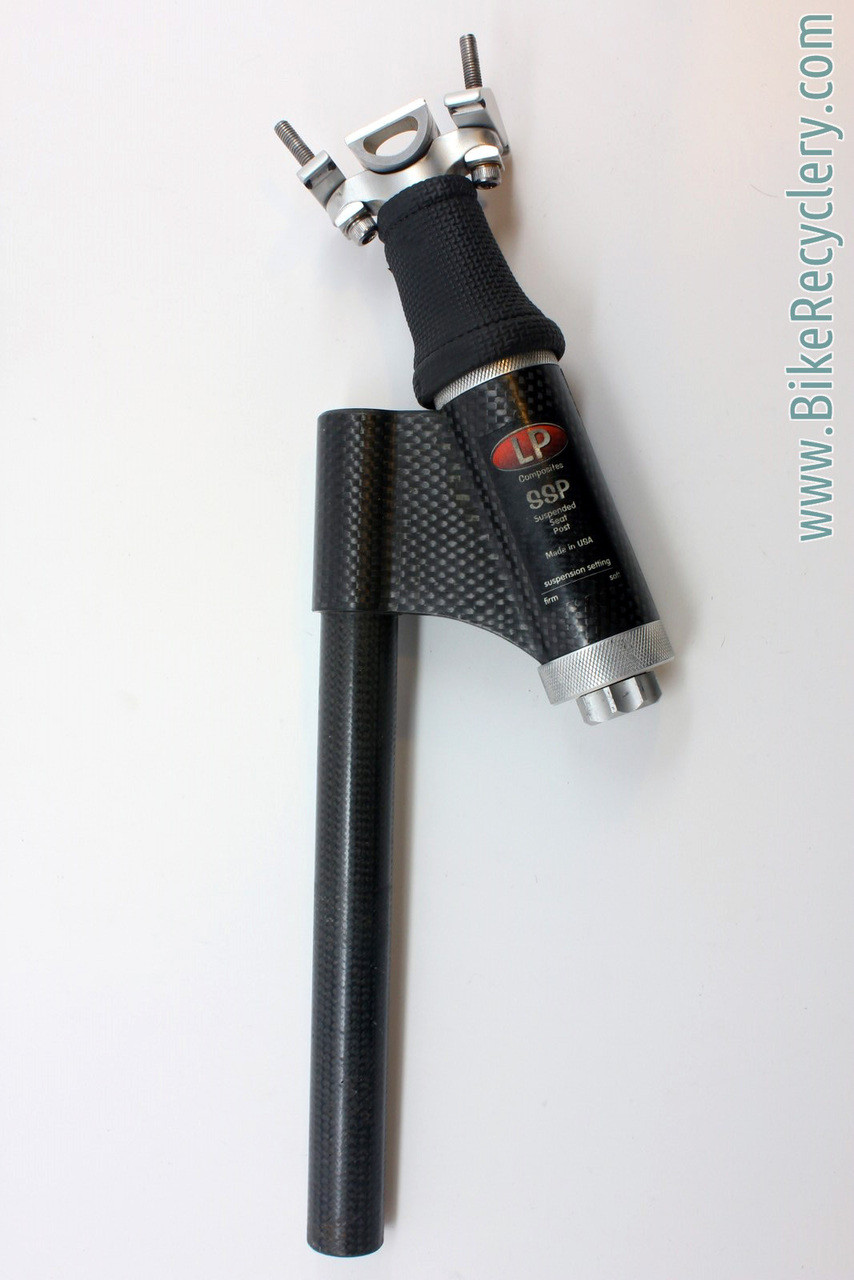 LP Composites SSP Suspension Seatpost: 1990's, Carbon, 25.8mm, Bizarre & RARE!
