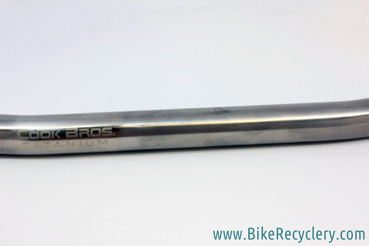 1980's Cook Brother's Sushi Bars Titanium Handlebar: 1990's, 22.2/25.4mm, BEYOND RARE!!!
