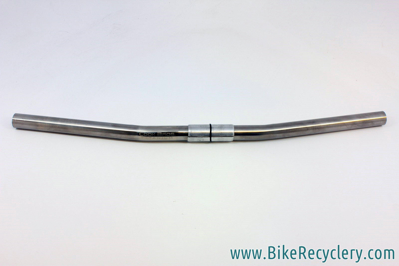 1980's Cook Brother's Sushi Bars Titanium Handlebar: 1990's, 22.2/25.4mm, BEYOND RARE!!!