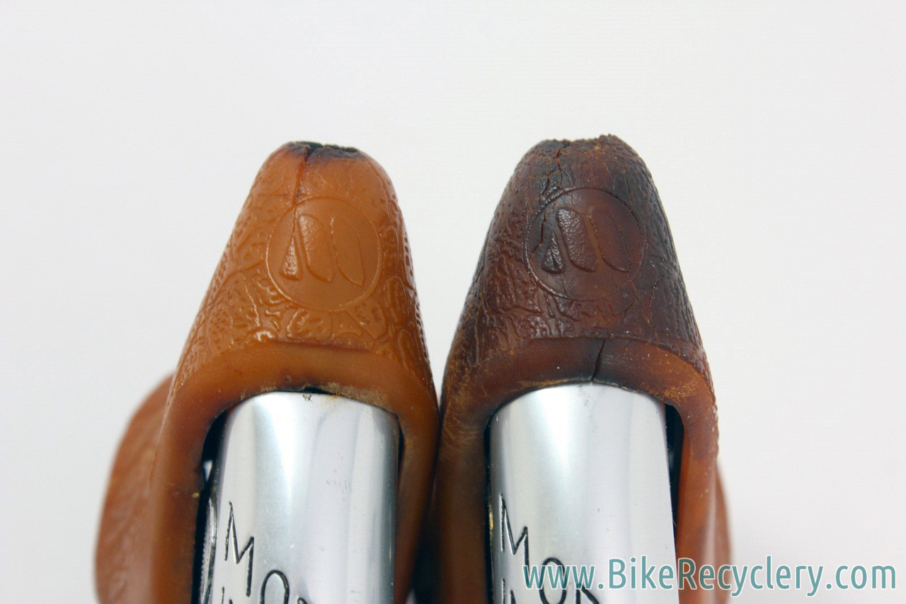 Coppe Freno Anatomiche Modolo STYLE 919 Per Leve Vintage Non Aero - Colore Marrone (Gomma)