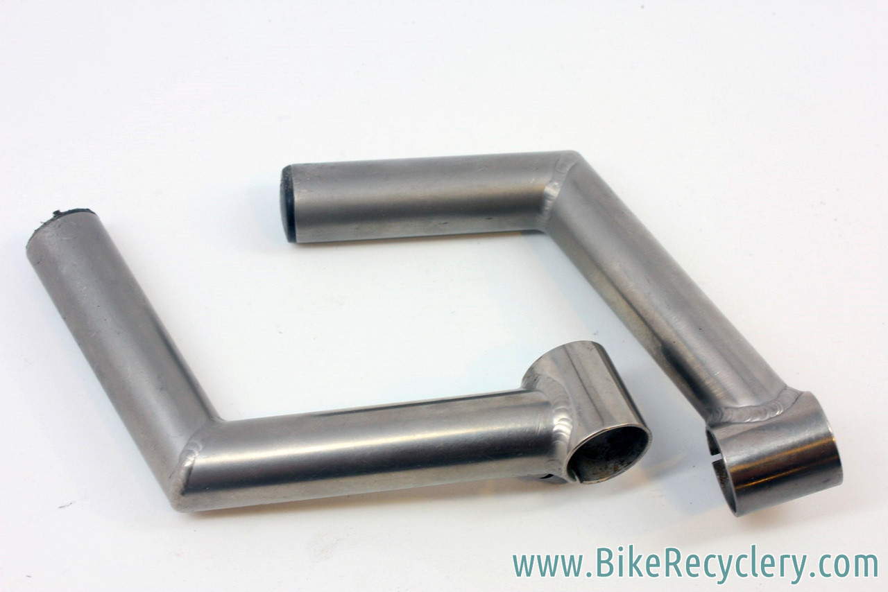 Retro ONZA Titanium Bar Ends: No Logos Bike Recyclery