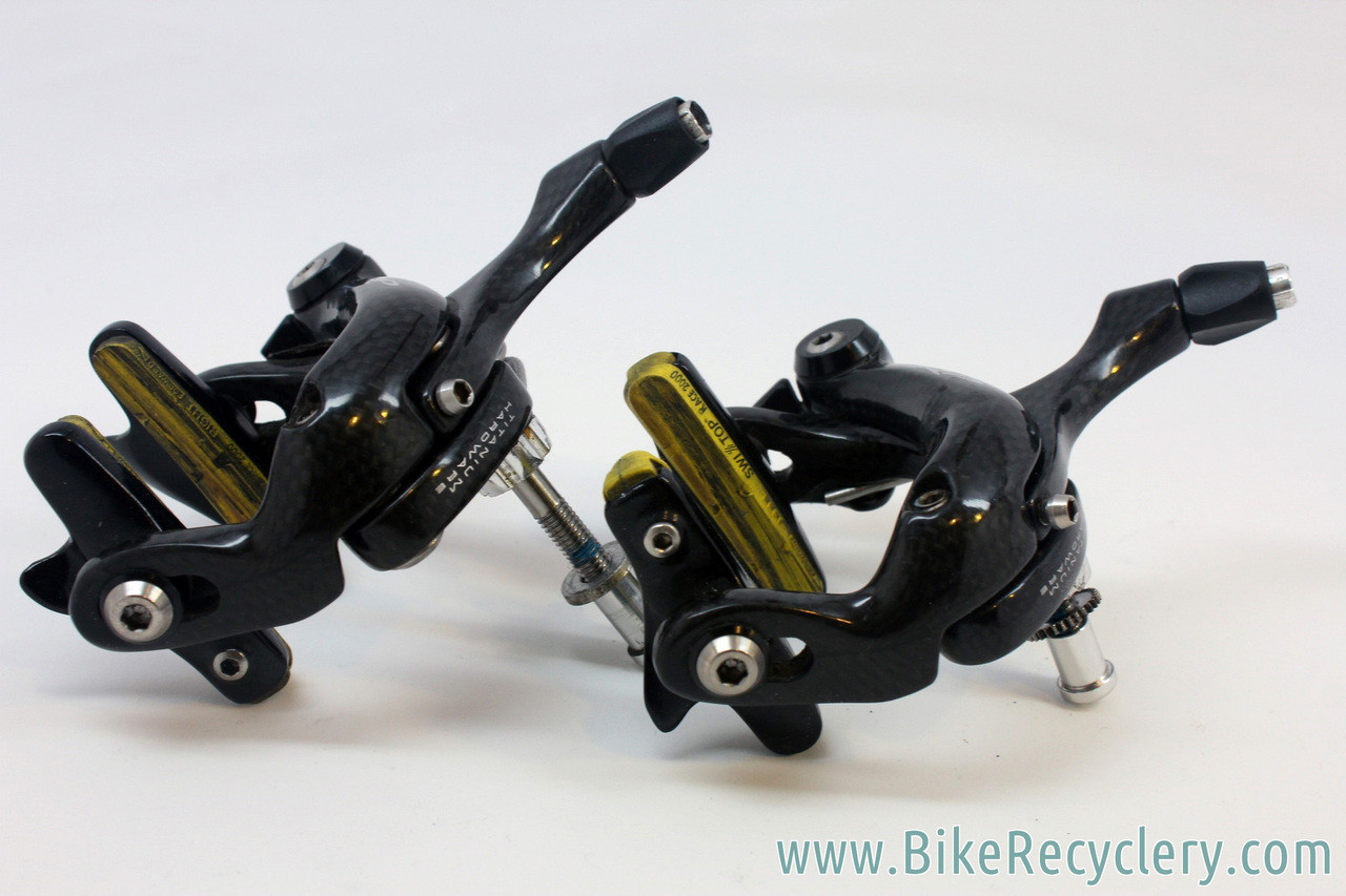 TRP R950 Carbon Dual Pivot Road Brakeset: Black - Ti Hardware - Near ...