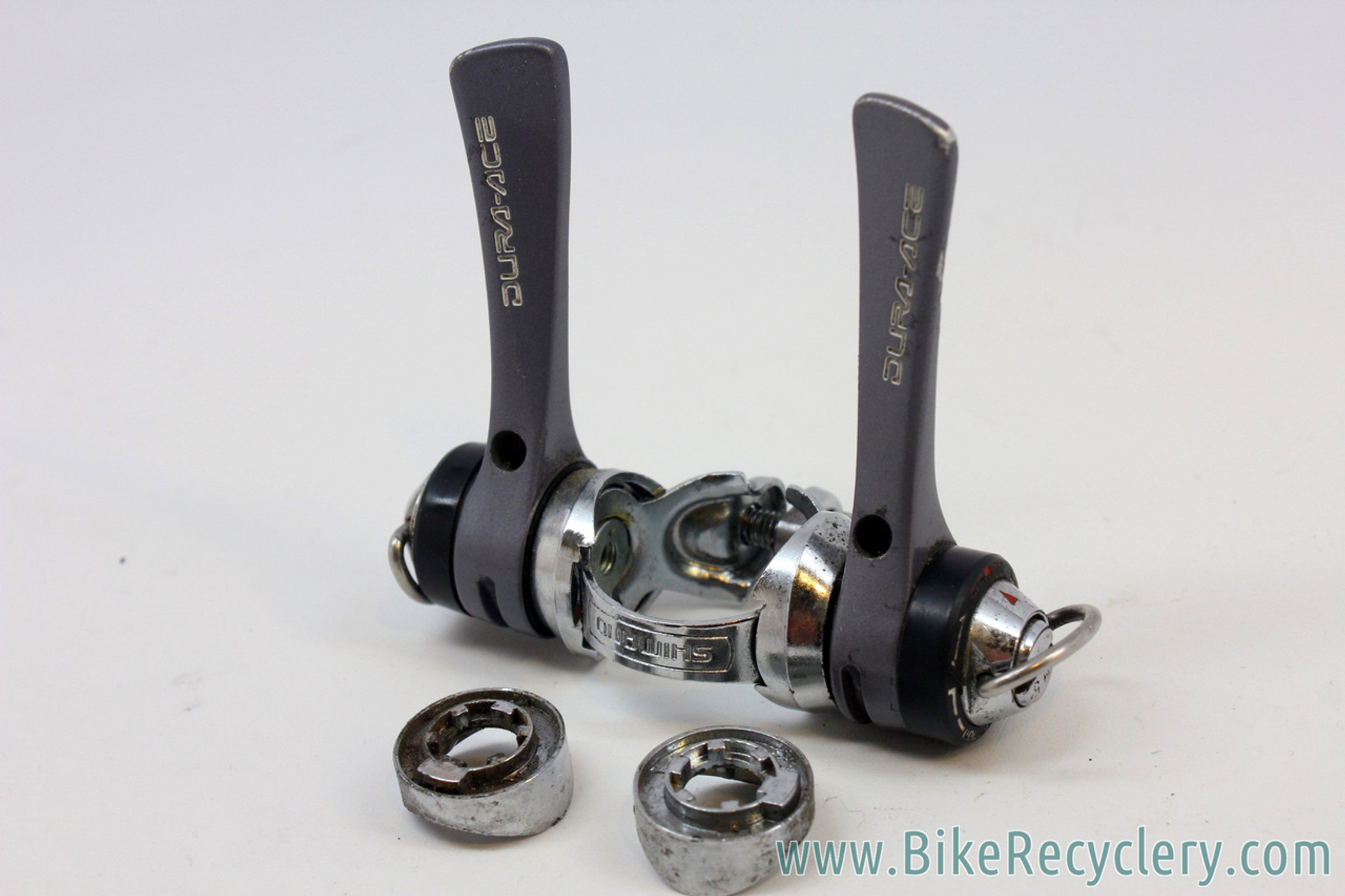 Shimano Dura Ace SL-7401 Downtube Shifters: 6/7 Speed, Clamp & Braze Mounts