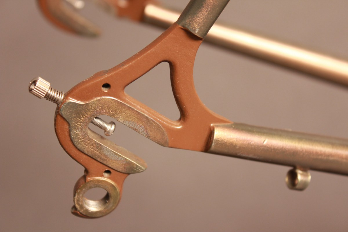 1974 Andy Gilmour Frame/Fork: Gilmour's 244th Frame Ever! Nickel Plated Fork/Lugs - 56cm