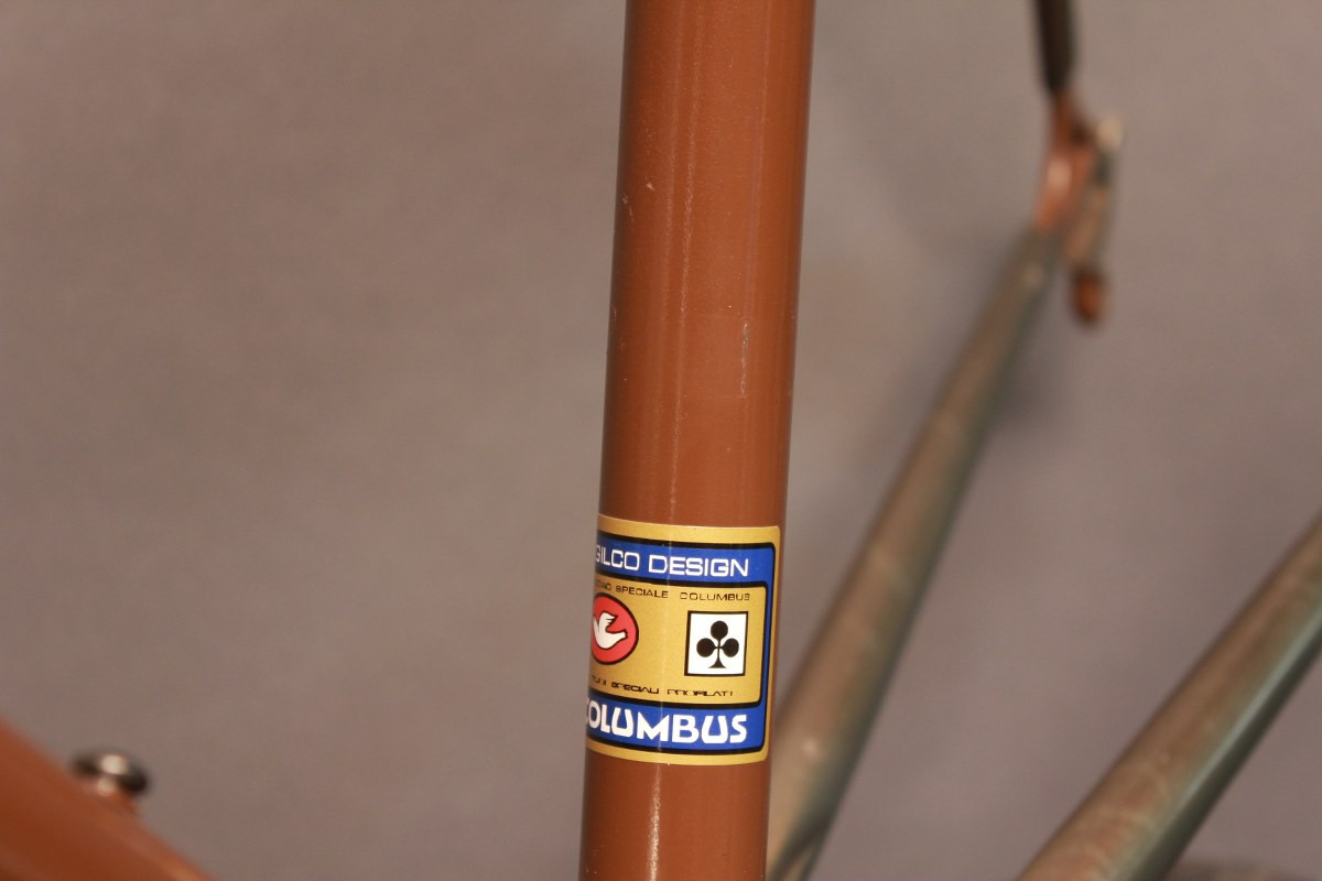 1974 Andy Gilmour Frame/Fork: Gilmour's 244th Frame Ever! Nickel Plated Fork/Lugs - 56cm