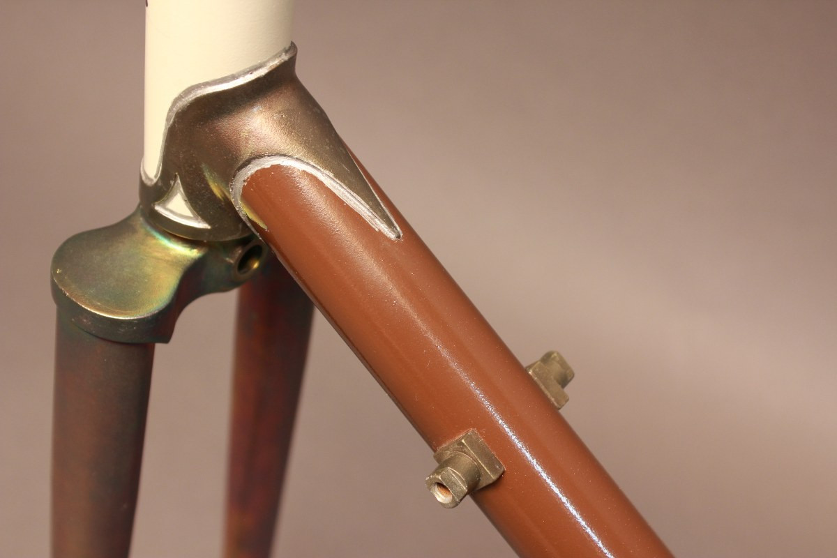 1974 Andy Gilmour Frame/Fork: Gilmour's 244th Frame Ever! Nickel Plated Fork/Lugs - 56cm