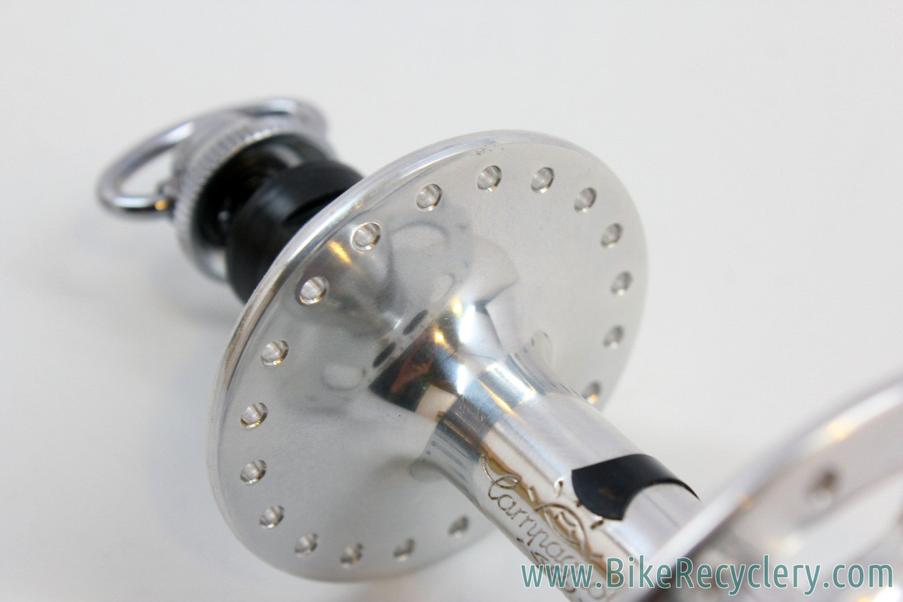 NIB/NOS Campagnolo Nuovo Record Strada HiLo Rear Hub + Low Flange Front Hub + QR's: 40H - 126mm - PRISTINE & UNOBTANIUM!