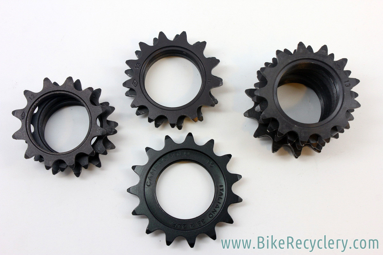 NOS Vintage Campagnolo Alloy Track Cog: Record SL #763/A - 1/8" - 12T - 13T - 15T (Shop Wear)