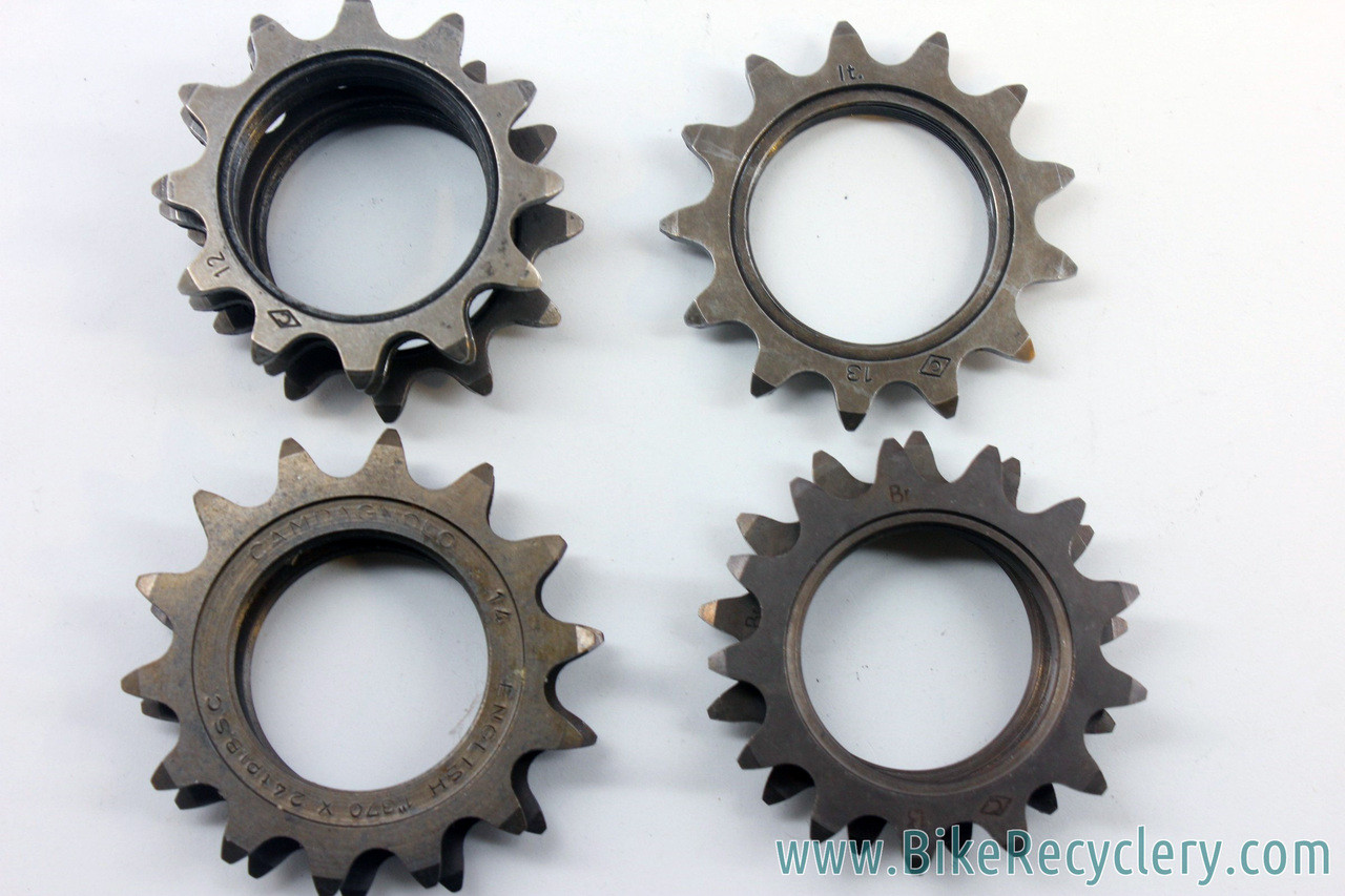NOS Vintage Campagnolo Steel Track Cog: Record #763 - 1/8" - 12T - 13T - 14T (Shop Wear)